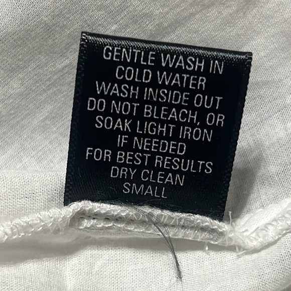 SHANA WHITE  EMBROIDERED DRESS SIZE S. - Picture 10 of 10